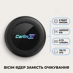 CarlinKit TBox Ultra 2 8/128 ГБ Android 15 — 8-ядерний мультимедійний бокс з 4G, GPS та Google Play - мініатюра 4