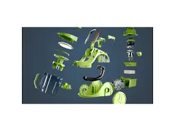 Безмішковий пилосос Rowenta Green Force Cyclonic Max RO7B13EA - мініатюра 5