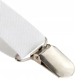 Підтяжки чоловічі для штанів Martom (BQ6A white) - мініатюра 5