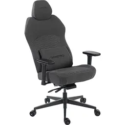 Крісло ігрове GamePro GC760DG Dark grey fabric (GC760DG) - мініатюра 4