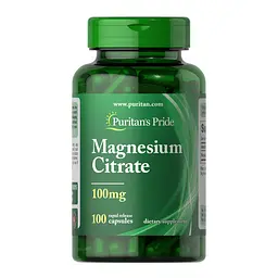 Магній цитрат, Magnesium Citrate 100 mg - 100 caps