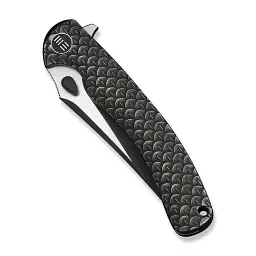 Ніж складаний Weknife Dracarys Bohler M390 титан 6AL4V чорний clip-point - мініатюра 6