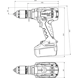 Дриль-шуруповерт Metabo SB 18 LTX Impuls (602192500) [135544] - мініатюра 6