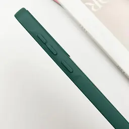 Чохол Silicone Cover Lakshmi Full Camera (AA) with Magnetic Fit для Samsung Galaxy A37 5G Зелений / Dark green - мініатюра 4