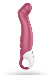 Вібратор Satisfyer Vibes Petting Hippo для точки G, 25.5х4.5 см рожевий - мініатюра 3
