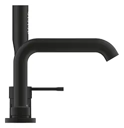 Змішувач для ванни на 4 отвори Grohe Essence 25251KF1 Чорний матовий - мініатюра 2