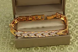 Браслет Xuping Jewelry Ординат 21 см золотистий