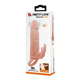 Насадка на пеніс BAILE BRAVE MAN 10 Vibraton Baile BI-026225Z 102752 - мініатюра 1