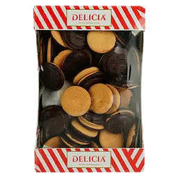 Печиво Delicia здобне збивне Деліція зі смаком апельсину 1.0 кг