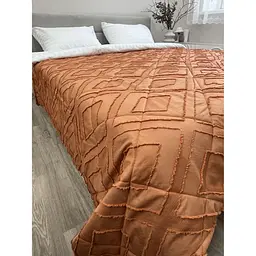 Доріжка на ліжко Ecotton полістан Jacuard Orange 70х230 см (25218) - мініатюра 5