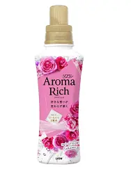 Японський парфумований кондиціонер для білизни Lion Soflan Aroma Rich Catherine, аромат квітів і фруктів, 480 мл
