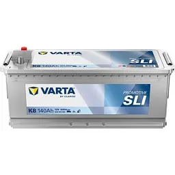 Акумулятор автомобільний Varta ProMotive 140Ah бокова(+/-) (800EN) K8 з нижн. бурт (640400080) - мініатюра 1