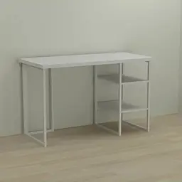 Комп'ютерний стіл Ferrum-decor Кевін 75x100x70 білий ДСП Білий 32мм (FRD-101273)