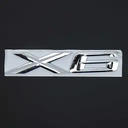 Емблема напис x 6 скотч 3м 170 x 30 мм Польща
