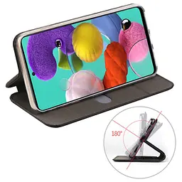 Чохол-книжка Primolux Besus для Samsung Galaxy A51 (SMA515) Black - мініатюра 4