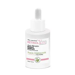 Сироватка для обличчя нічна The Conscious Night serum 0.5% Retinol Anti-Wrinkle 30 мл - мініатюра 3