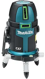 Нівелір лазерний акумуляторний Makita SK312GDZ (20 м, 4 промені, зелений, CXT, без акумулятора та зарядного пристрою) - мініатюра 3