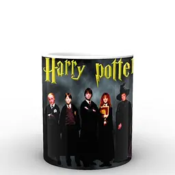 Кухоль GeekLand Harry Potter Гаррі Поттер учні Хогвартсу HP.02.012 330 мл білий - мініатюра 3