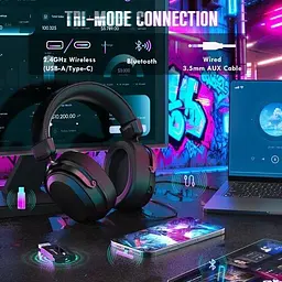 Ігрова гарнітура Attack Shark L30 Pro Wireless (AS-6979033730205-B) Black (G-000004415) - мініатюра 7