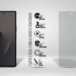 Плівка захисна Armorstandart Hydrogel Matte на внешний дисплей Samsung Fold 7 (SM-F966) (ARM87447) - мініатюра 2