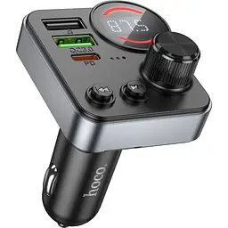 FM-трансмітер Hoco E86 Alegria Black (646956) [138732] - мініатюра 2