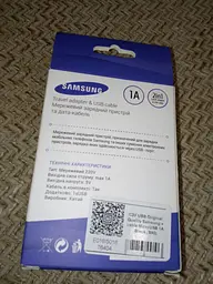 Зарядний пристрій Samsung S90 1 A 1 порт USB - мініатюра 6