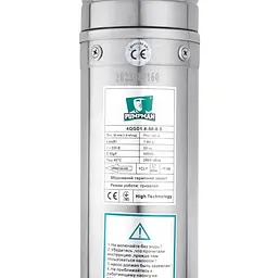 Насос глибинний вихровий Pumpman 4QGD1.8-50-0.55 кВт Нmax 130 м Qmax 1,8 куб.м 550 Вт (CV029778) - мініатюра 3