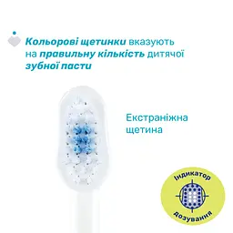 Зубна щітка Chicco на присосці 3-6 років рожева з жовтим 2 шт. (12084.00) - мініатюра 2