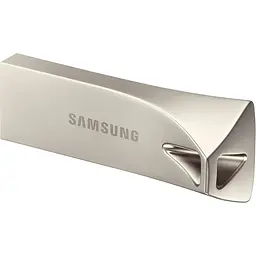 USB флеш-накопичувач Samsung Bar Plus 256GB USB-A 3.1 Champagne Silver (MUF-256BE3/APC) [124847] - мініатюра 4