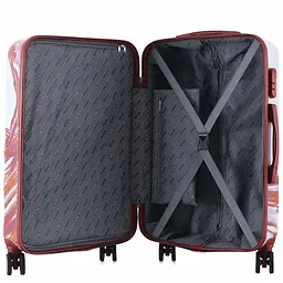Валіза Semi Line 24" (M) White/Red Print (T5654-2) - мініатюра 6