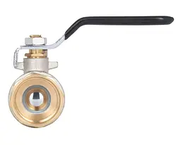 Кран кульовий Thermo Alliance Base 3/4" ВВ прямий, PN40, важіль SD600W20 - мініатюра 6