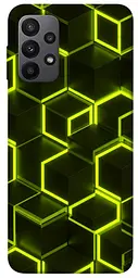 Чохол Demsky Neon hexagon для Samsung Galaxy A23 4G