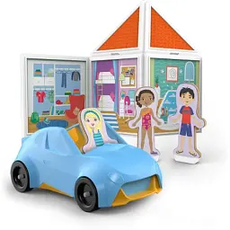 Ігровий набір Melissa&Doug магнітний набір будівель Наш дім (MD30650) - мініатюра 4