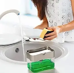 Дозатор Мила Soap Pump Sponge Caddy (0115) - мініатюра 7