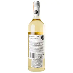 Вино Beringer California Classic Chardonnay, 13%, 0,75 л (566628) - мініатюра 4