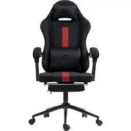 Геймерське крісло GT Racer X-2331 Fabric Black/Red [166919]