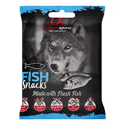 Напіввологі ласощі для собак Alpha Spirit Snacks Fish, кубики з риби, 50 г - мініатюра 2