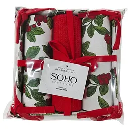 Набір рушників Soho 40x60см Berries 3 шт pbe0050686 - мініатюра 4