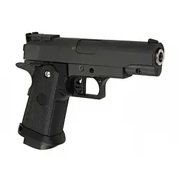 Страйкбольний пістолет пружинний COLT1911PD, чорний, вага 330 г