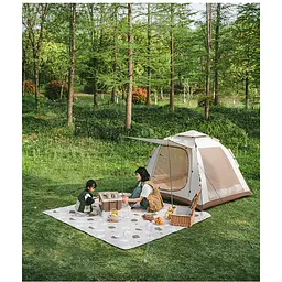 Тент для кемпінгу Naturehike CNK2450WS021, бежевий - мініатюра 4
