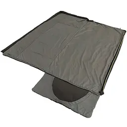 Спальний мішок Outwell Contour Reversible/+2°C Midnight Black Right (230382) - мініатюра 4