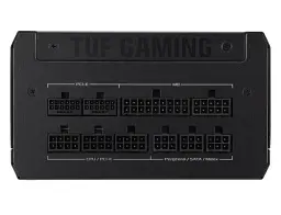 Блок живлення 1200 Вт, Asus TUF Gaming Gold, Black, модульний, 80+ Gold, Active PFC, 135 мм, 4xMolex / 5xSATA / 2x16-pin / 3x6+2-pin / 2x4+4-pin / 1x20+4-pin, захист OPP/OVP/UVP/SCP/OCP/OTP, ATX 12V (TUF-GAMING-1200G) - мініатюра 3