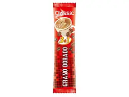 Кавовий напій Grano dorado 13г 3в1 Classic Grano dorado, 20шт/уп