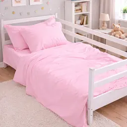 Дитяча постільна білизна JUNIOR Poplin Line Powdery (2200012795859)