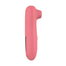 Вакуумний стимулятор клітора Boss Series Air Stimulator кораловий - мініатюра 4
