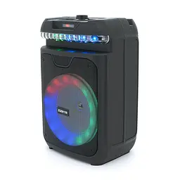 Акустична система Voltronic з підсвічуванням ZQS8139, 15W, вбудований акум 3600mAh, живлення від USB кабелю, Black, Box - мініатюра 3