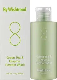 Ензимна пудра для вмивання із зеленим чаєм By Wishtrend Green Tea & Enzyme Powder Wash - мініатюра 2