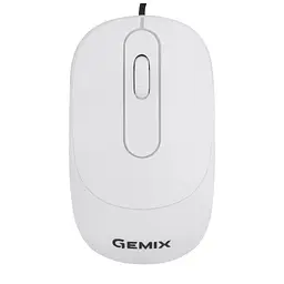 Мишка Gemix GM145 USB White (GM145Wh) - мініатюра 1