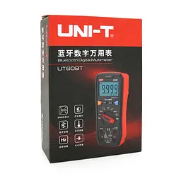 Мультиметр UNI-T UT60BT Вимірювання: V, A, R, Hz, C, NCV, True RMS. Bluetooth. Data Hold. - мініатюра 2
