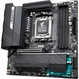 Материнська плата Gigabyte B650M AORUS ELITE AX (B650M AORUS ELITE AX) (Socket AM5, AMD B650, Micro-ATX) Б/в